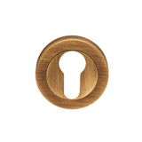 Carlisle Brass Door Furniture Antique Brass / Euro Profile Escutcheons Carlisle Brass - Euro Escutcheon - Antique Brass