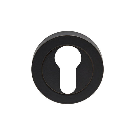 Carlisle Brass Door Furniture Matt Black / Euro Profile Escutcheons Carlisle Brass - Euro Escutcheon - Matt Black