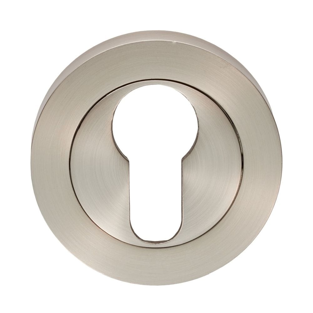 Carlisle Brass Door Furniture Satin Nickel / Euro Profile Escutcheons Carlisle Brass - Euro Profile Escutcheon - Satin Nickel