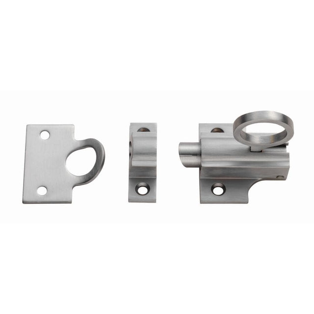 Carlisle Brass Window Furniture Satin Chrome / Fanlight Catches Carlisle Brass - Fan Light Catch - Satin Chrome