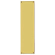 Carlisle Brass Door Furniture Polished Brass / Finger Plates / 304 x 77mm Carlisle Brass - Finger Plate Flat Sheet 304 x 77mm - Polished Brass
