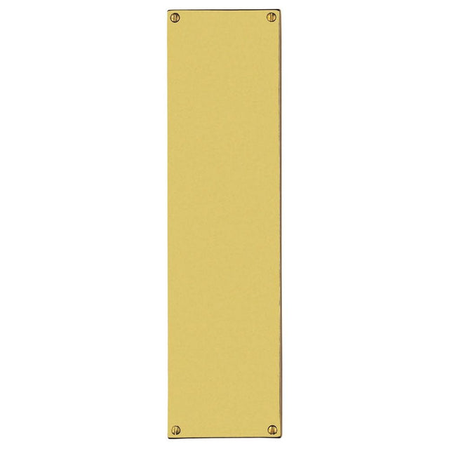 Carlisle Brass Door Furniture Polished Brass / Finger Plates / 304 x 77mm Carlisle Brass - Finger Plate Flat Sheet 304 x 77mm - Polished Brass