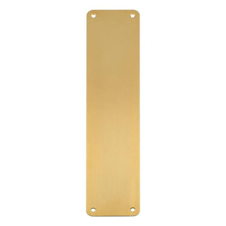 Carlisle Brass Door Furniture Satin PVD / Finger Plates / 350 x 75mm Carlisle Brass - Finger Plate Plain 350 x 75mm - Satin PVD