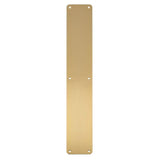 Carlisle Brass Door Furniture Satin PVD / Finger Plates / 500 x 75mm Carlisle Brass - Finger Plate Plain 500 x 75mm - Satin PVD