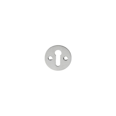 Carlisle Brass Door Furniture Satin Chrome / Mortice Key Profile Escutcheons Carlisle Brass - Flat Escutcheon - Satin Chrome