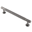 Carlisle Brass Cabinet Hardware Anthracite / Cabinet Pull Handles / 160mm c/c Carlisle Brass - FTD Knurled Pull Handle 160mm c/c