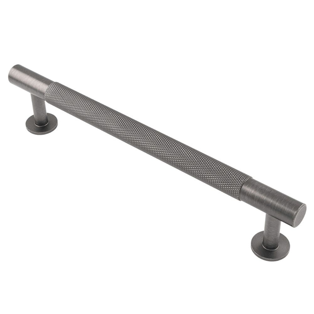 Carlisle Brass Cabinet Hardware Anthracite / Cabinet Pull Handles / 160mm c/c Carlisle Brass - FTD Knurled Pull Handle 160mm c/c