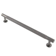 Carlisle Brass Cabinet Hardware Anthracite / Cabinet Pull Handles / 224mm c/c Carlisle Brass - FTD Knurled Pull Handle 224mm c/c