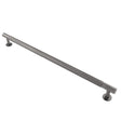 Carlisle Brass Cabinet Hardware Anthracite / Cabinet Pull Handles / 320mm c/c Carlisle Brass - FTD Knurled Pull Handle 320mm c/c