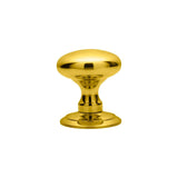Carlisle Brass Door Furniture Polished Brass / Mortice Knobs Carlisle Brass - Ice Large Mortice Knob - Polished Brass