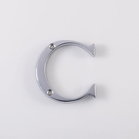 Carlisle Brass Door Furniture Polished Chrome / Letters / C Carlisle Brass - Letter C - Polished Chrome