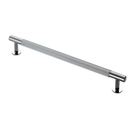Carlisle Brass Cabinet Hardware Polished Chrome / Cabinet Pull Handles / 224mm c/c Carlisle Brass - Lines Pull Handle 224mm c/c - Polished Chrome