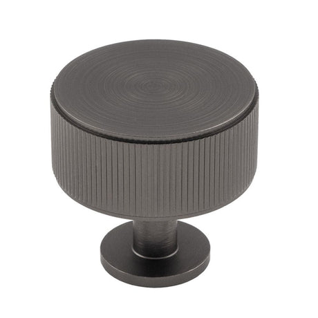 Carlisle Brass Cabinet Hardware Anthracite / Cabinet Knobs Carlisle Brass - Lines Radio Knob Anthracite