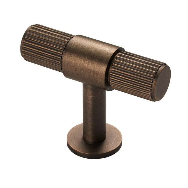 Carlisle Brass Cabinet Hardware Antique Brass / Cabinet T-Pulls Carlisle Brass - Lines T-bar knob - Antique Brass