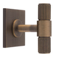 Carlisle Brass Cabinet Hardware Antique brass / Cabinet T-Pulls Carlisle Brass - Lines T-Bar Knob on Backplate