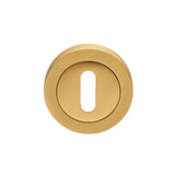 Carlisle Brass Door Furniture Satin Brass / Mortice Key Profile Escutcheons Carlisle Brass - Lock Escutcheon - Satin Brass