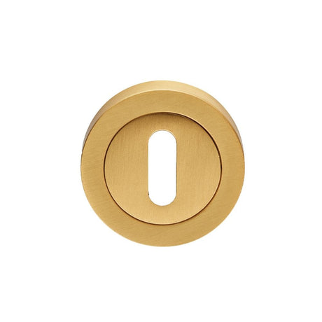 Carlisle Brass Door Furniture Satin Brass / Mortice Key Profile Escutcheons Carlisle Brass - Lock Escutcheon - Satin Brass