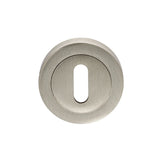 Carlisle Brass Door Furniture Satin Nickel / Mortice Key Profile Escutcheons Carlisle Brass - Lock Escutcheon - Satin Nickel