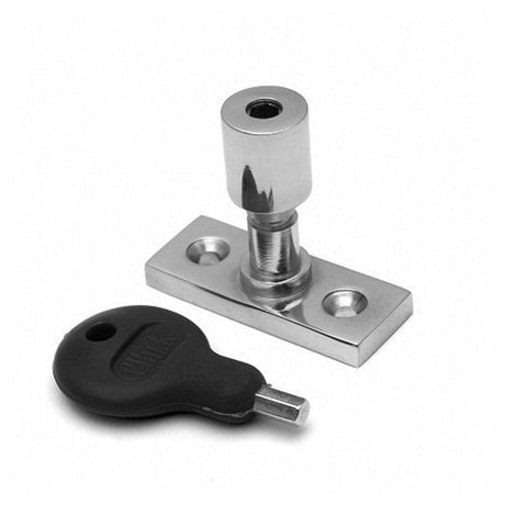 Carlisle Brass Window Furniture Polished Chrome / Casement Stay Locking Pin Carlisle Brass - Locking Casement Stay Pin - Polished Chrome