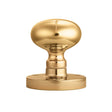 Carlisle Brass Door Furniture Polished Brass / Mortice Knobs Carlisle Brass - Mushroom Mortice Knob - Polished Brass
