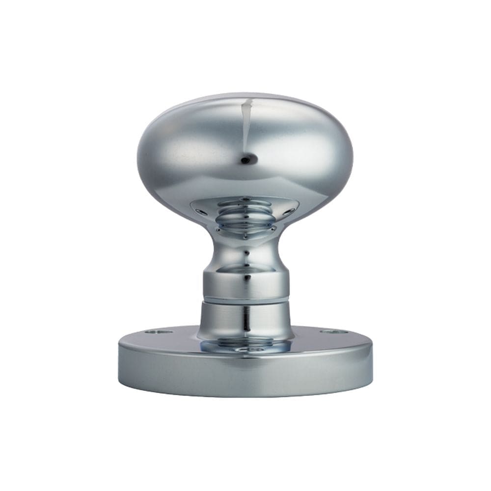 Carlisle Brass Door Furniture Polished Chrome / Mortice Knobs Carlisle Brass - Mushroom Mortice Knob - Polished Chrome