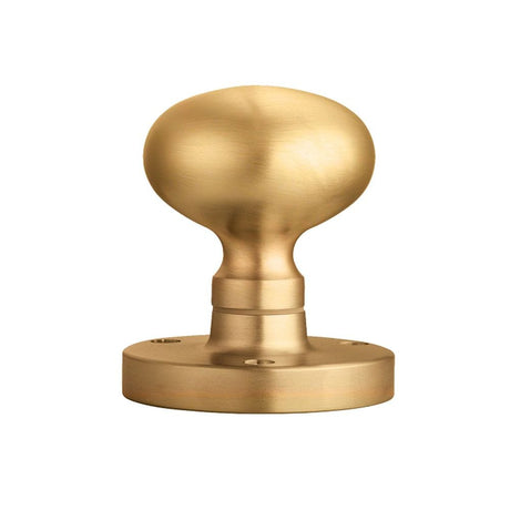 Carlisle Brass Door Furniture Satin Brass / Mortice Knobs Carlisle Brass - Mushroom Mortice Knob - Satin Brass
