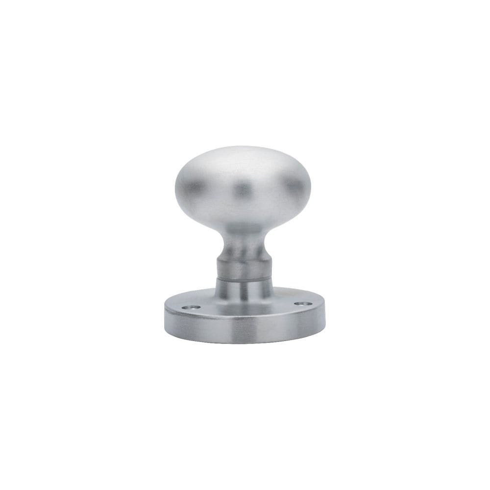 Carlisle Brass Door Furniture Satin Chrome / Mortice Knobs Carlisle Brass - Mushroom Mortice Knob - Satin Chrome