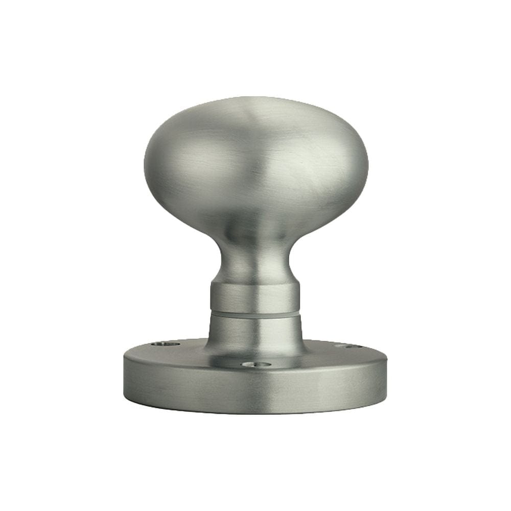 Carlisle Brass Door Furniture Satin Nickel / Mortice Knobs Carlisle Brass - Mushroom Mortice Knob - Satin Nickel