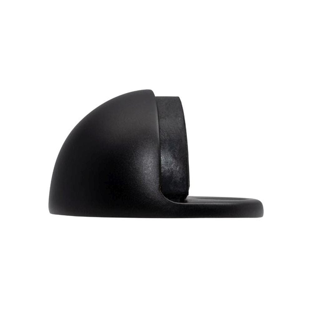 Carlisle Brass Door Furniture Matt Black / Floor Door Stop Carlisle Brass - Oval Floor Mounted Door Stop - Matt Black