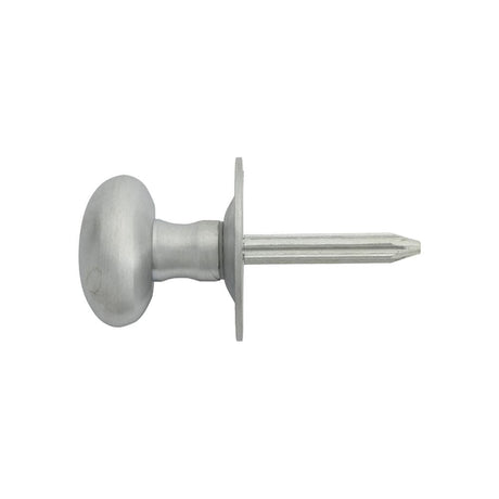 Carlisle Brass Locks & Latches Satin Chrome / Turn for Rack Bolt Carlisle Brass - Oval Thumb Turn - Satin Chrome