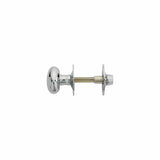 Carlisle Brass Locks & Latches Polished Chrome / Turn for Rack Bolt Carlisle Brass - Oval Thumb Turn with Coin Release - Polished Chrome