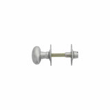 Carlisle Brass Locks & Latches Satin Chrome / Turn for Rack Bolt Carlisle Brass - Oval Thumb Turn with Coin Release - Satin Chrome