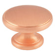 Carlisle Brass Cabinet Hardware Satin Copper / Cabinet Knobs / 32mm Dia. Carlisle Brass - Oxford Knob 32mm