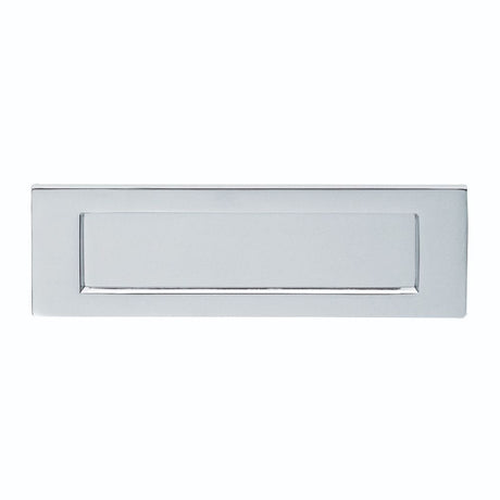 Carlisle Brass Door Furniture Satin Chrome / Letter Plates / 255 x 80mm Carlisle Brass - Plain Letter Plate 255 x 80mm - Satin Chrome