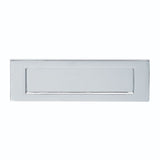 Carlisle Brass Door Furniture Polished Chrome / Letter Plates / 277 x 95mm Carlisle Brass - Plain Letter Plate 277.5 x 95mm - Polished Chrome