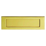 Carlisle Brass Door Furniture Polished Brass / Letter Plates / 358 x 113mm Carlisle Brass - Plain Letter Plate 358 x 113mm - Polished Brass