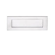 Carlisle Brass Door Furniture Satin Chrome / Letter Plates / 405 x 125mm Carlisle Brass - Plain Letter Plate 405 x 125mm - Satin Chrome