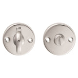Carlisle Brass Door Furniture Polished Chrome / No Carlisle Brass - Plain Turn and Release - Polished Chrome