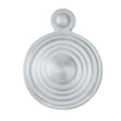 Carlisle Brass Door Furniture Satin Chrome / Mortice Key Profile Escutcheons Carlisle Brass - Queen Anne Covered Escutcheon - Satin Chrome