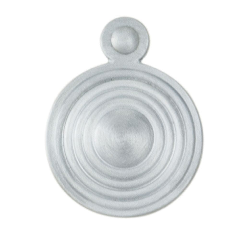 Carlisle Brass Door Furniture Satin Chrome / Mortice Key Profile Escutcheons Carlisle Brass - Queen Anne Covered Escutcheon - Satin Chrome