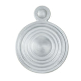 Carlisle Brass Door Furniture Satin Chrome / Mortice Key Profile Escutcheons Carlisle Brass - Queen Anne Covered Escutcheon - Satin Chrome