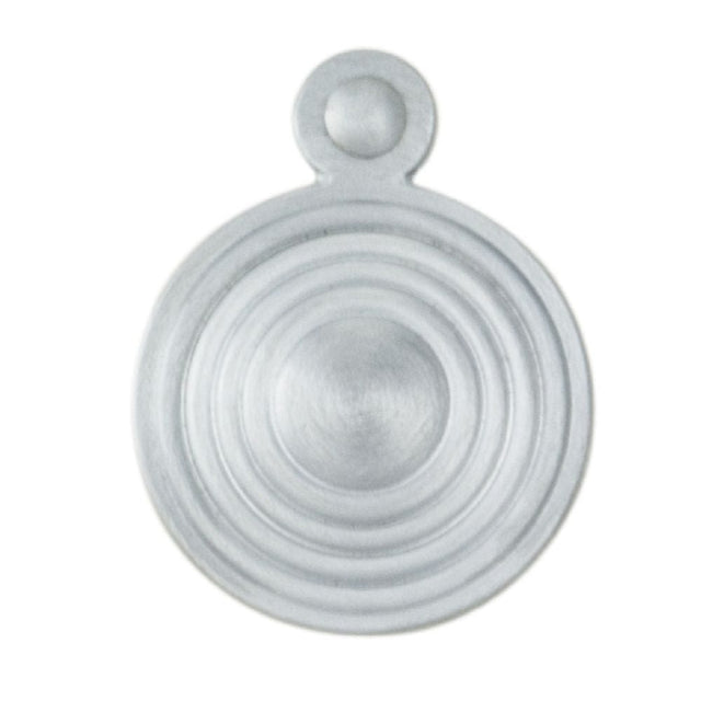 Carlisle Brass Door Furniture Satin Chrome / Mortice Key Profile Escutcheons Carlisle Brass - Queen Anne Covered Escutcheon - Satin Chrome
