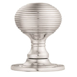 Carlisle Brass Door Furniture Polished Chrome / Mortice Knobs Carlisle Brass - Queen Anne Mortice Knob - Polished Chrome