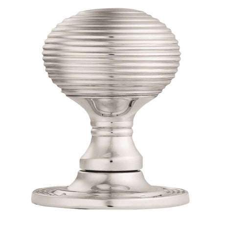 Carlisle Brass Door Furniture Polished Chrome / Mortice Knobs Carlisle Brass - Queen Anne Mortice Knob - Polished Chrome