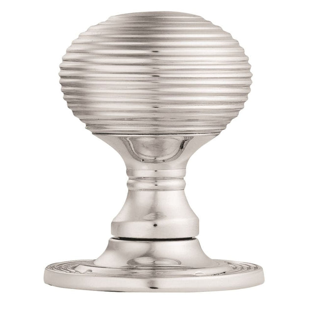 Carlisle Brass Door Furniture Polished Chrome / Mortice Knobs Carlisle Brass - Queen Anne Mortice Knob - Polished Chrome