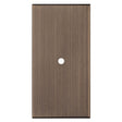 Carlisle Brass Cabinet Hardware Antique Brass / Cabinet Knob on Backplate Carlisle Brass - Rectangular Cupboard knob Backplate