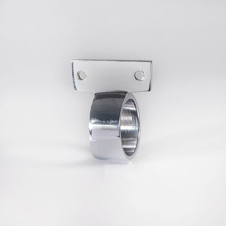 Carlisle Brass Window Furniture Polished Chrome / Sash Ring Carlisle Brass - Ring Sash Lift Vertical fit - Polished Chrome