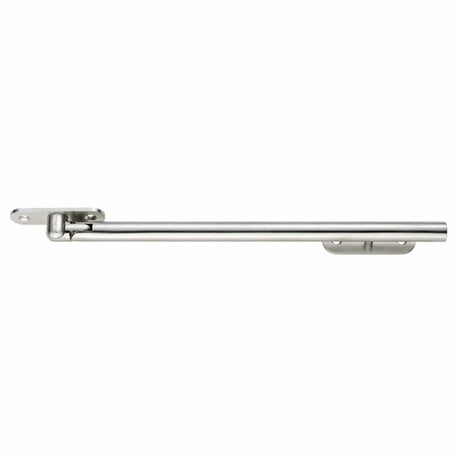 Carlisle Brass Window Furniture Satin Stainless Steel / 10"/250mm Carlisle Brass - Round Casement Stay 246mm Length Grade 316 - Stainless Steel