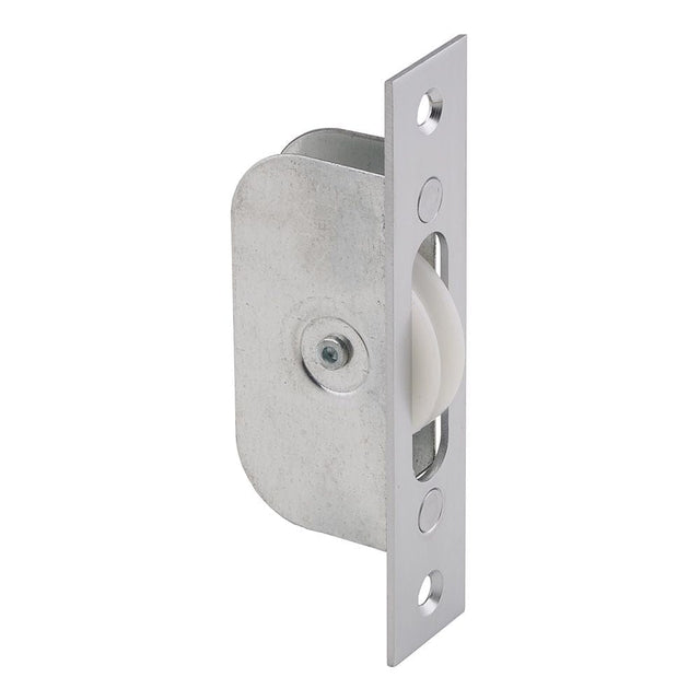 Carlisle Brass Window Furniture Satin Chrome / Sash Pulley Carlisle Brass - Sash Window Axle Pulley No 2 - Satin Chrome