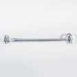 Carlisle Brass Accessories Satin Chrome / Cabin Hooks / 12" / 300mm Carlisle Brass - Silent Pattern Cabin Hook 300mm - Satin Chrome